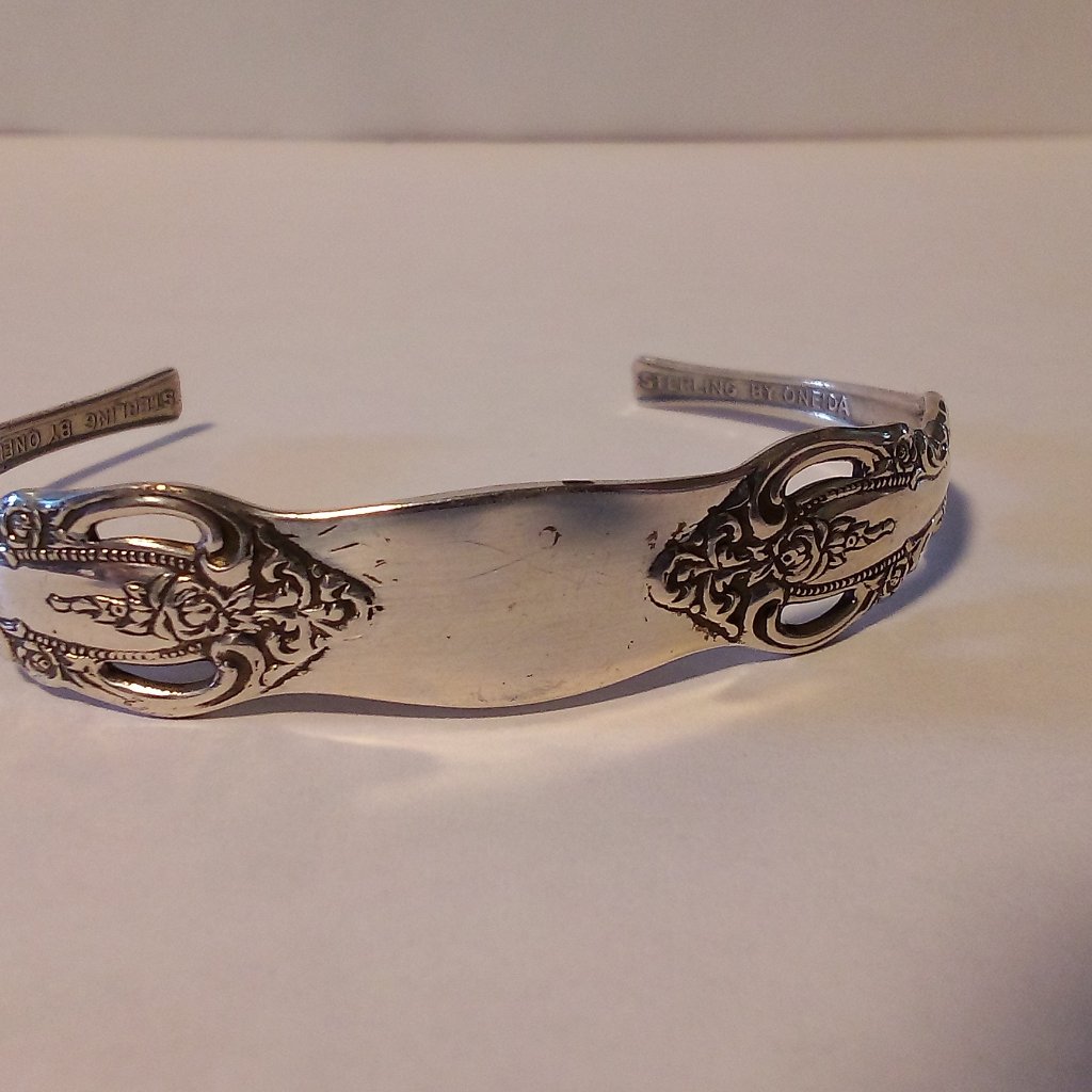 Vintage Sterling Silver Cuff Bracelet